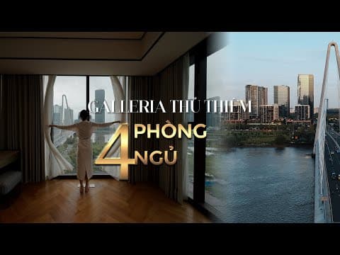 Ngắm Nhìn Thành Phố Điện Ảnh Đầu Tiên Của Đông Nam Á Từ Căn Hộ 4 Phòng Ngủ The Galleria